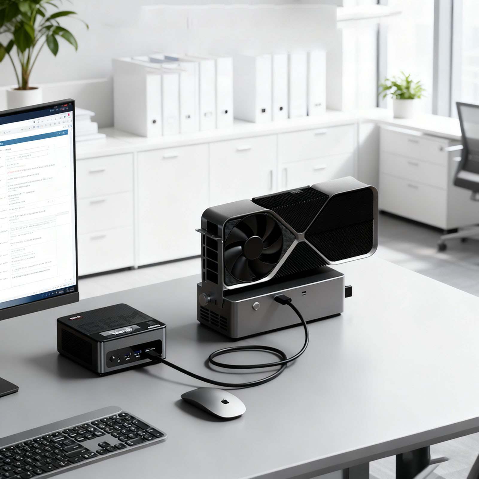 Docking Station EGPU 800W PSU  - Oculink Egpu Dock Graphics Card avaliação e preço